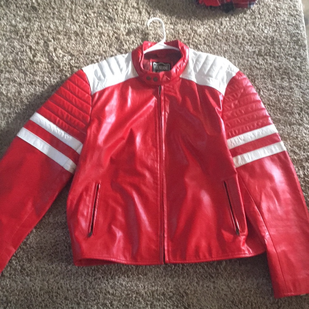 Genuine leather jacket